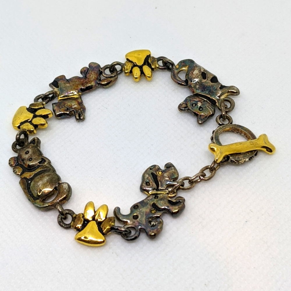 Premier Designs Raining Cats & Dogs Bracelet